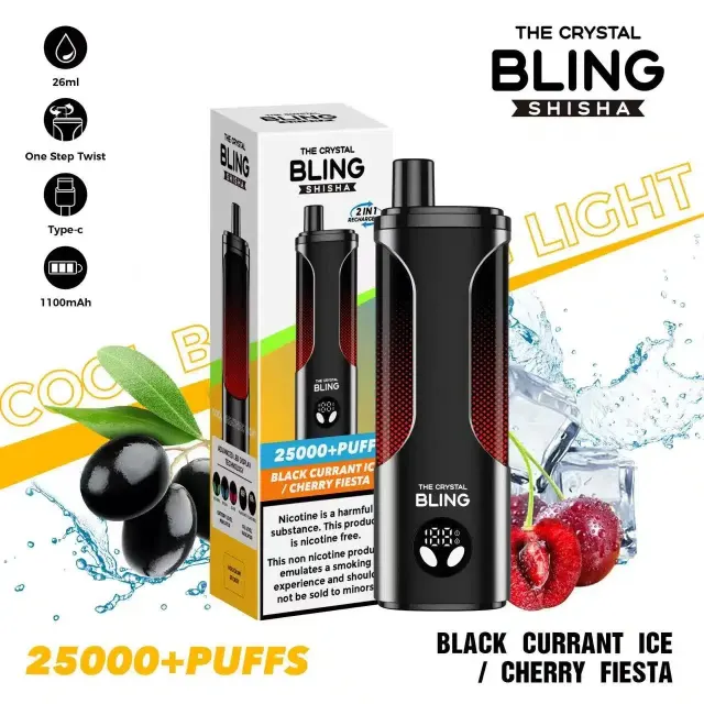 Crystal Blind 25000 puffs dwusmakowe