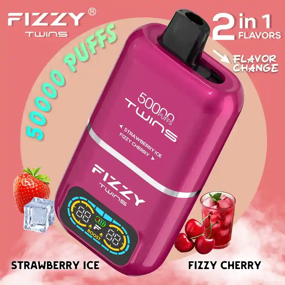 FIZZY TWINS DWUSMAKOWE 50000 PUFFS