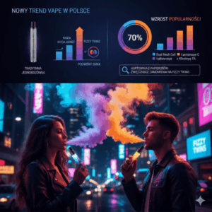 Podwójna rewolucja smaku Czy Fizzy Twins wyznaczają nowy trend vape w Polsce!