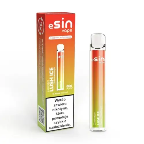 Esin Vape 800 Puffs – 2ml, kompaktowy jednorazowy vape | vapepolska