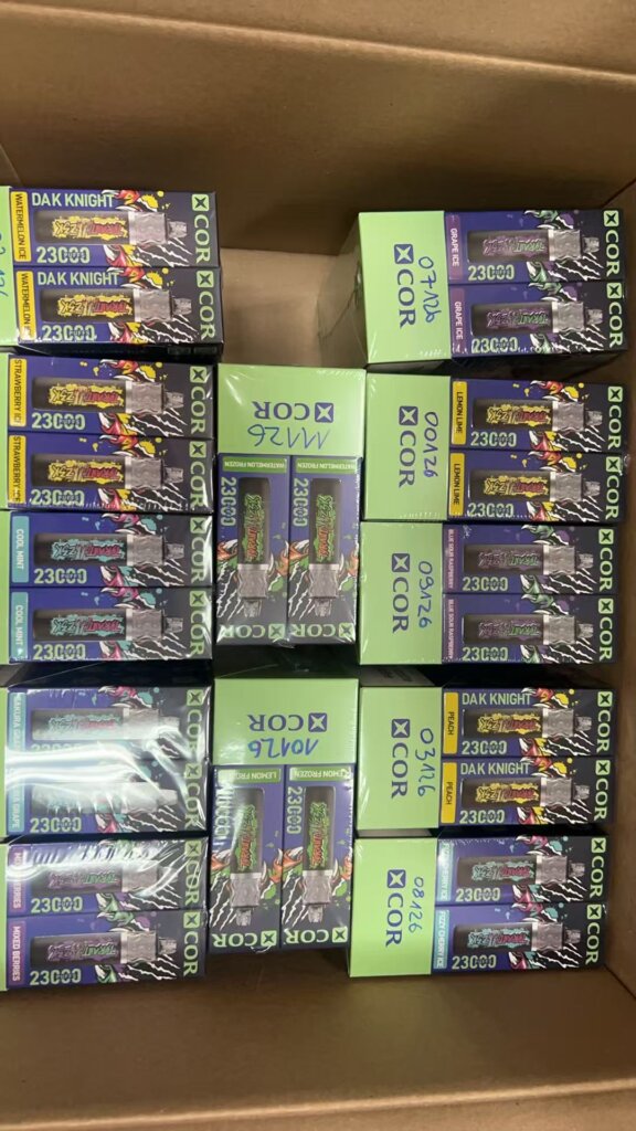 XCOR Tyrant 23000 – duże puffs i LED dla intensywnego oddechu | vapepolska