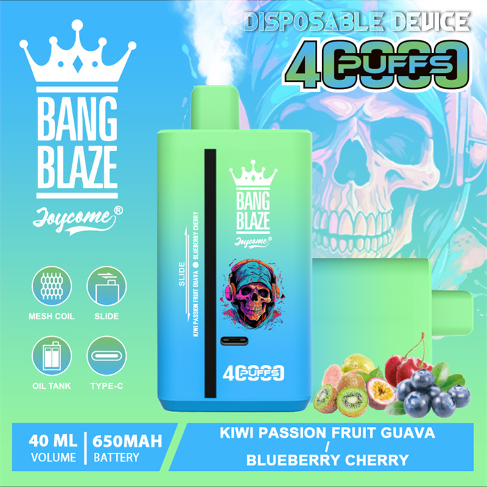 Bang Blaze 40000 wyznaczający standard premium vape, przyszłość rynku e-papierosów przewidywalność, wysokiej klasy e-papieros Smart LED Dual Mesh - Bang Blaze 40k Dostępowy Papieros Elektroniczny, wysokiej jakości ...