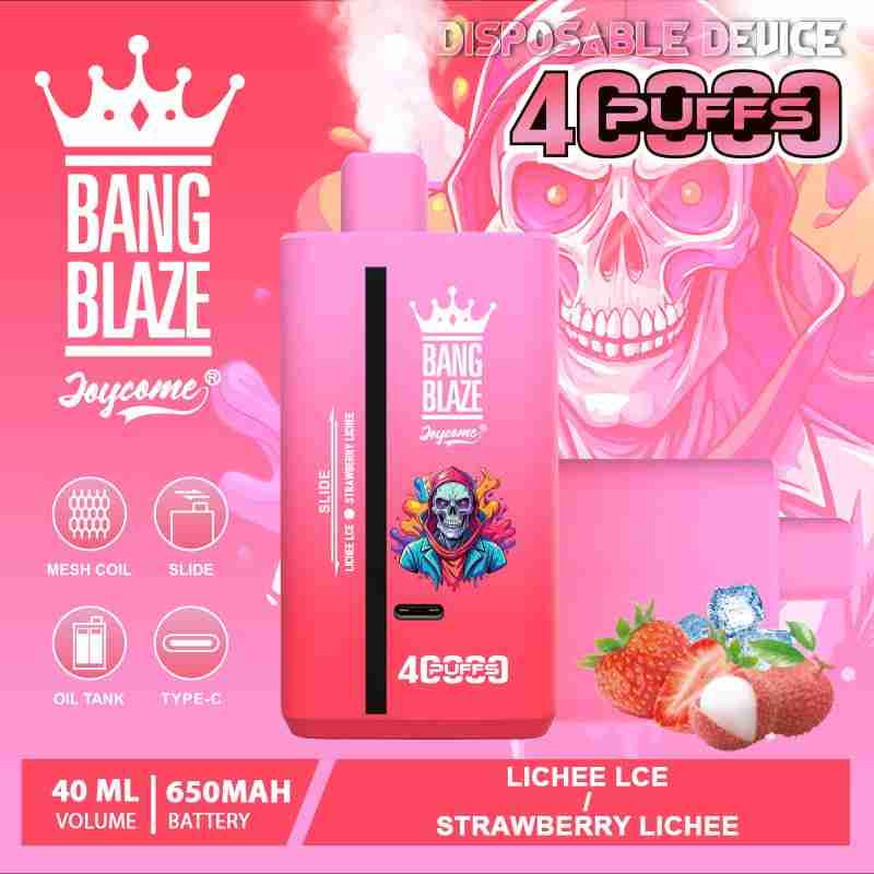 Bang Blaze 40000 oryginalny produkt, certyfikowany e-papieros, bezpieczny zakup vape, autentyczność Bang Blaze - Bang Blaze 40000 Puffs Disposable Vape Type-C Rechargeable