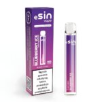 Esin Vape w dłoni, lekki e-papieros, dyskretny e-papieros, niewyczuwalny vape, miniaturowy e-papieros - eSin Vape 800 Puffs Jednorazowy Vape - tanie e-papierosy online