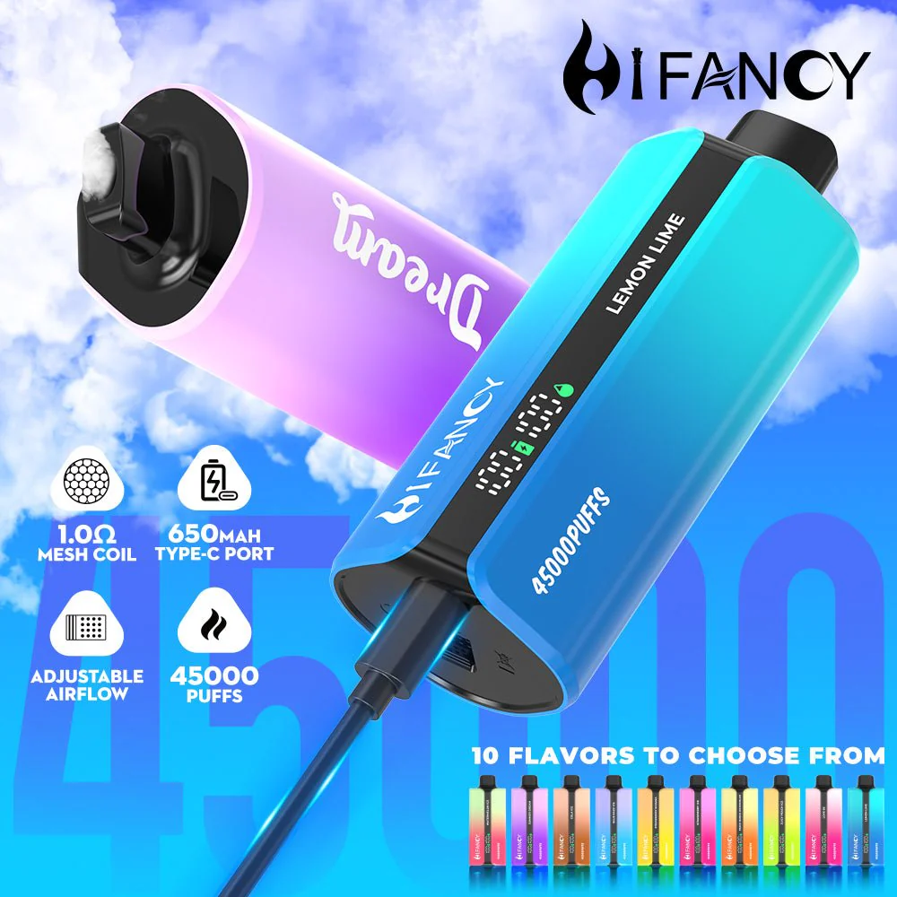 HIFANCY DREAM 45000, e-papieros o dużej liczbie zaciągnięć, nowoczesny vape wybory konsumenckie - Hifancy Dream 45000 Puffs Jednorazowy Vape