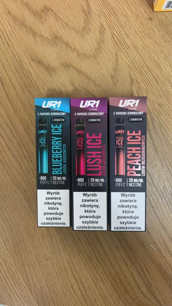 Ur1 Vape 800 eleganckie wykończenie, detal wysokiej jakości e-papierosa - Ur1 Vape 800: Twój Styl, Twój Smak