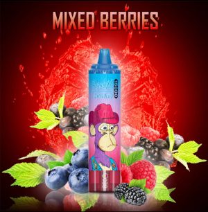 RandM Tornado 15000 smaki, intensywny smak vape, e-papieros z owocami, Mesh Coil vape - Randm 15000 puffs 5% smak ✓.MIXED BERRY✓ - Crystal /Tornado ...