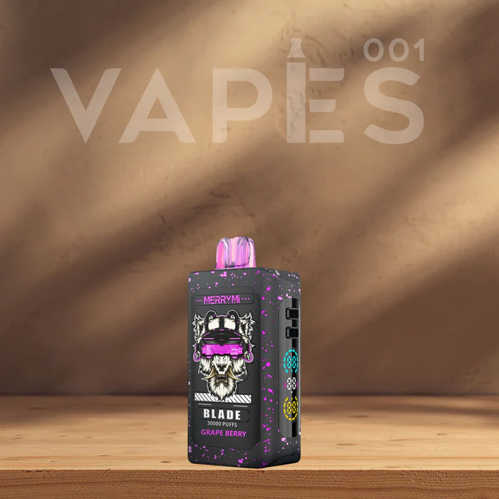 Merrymi Blade 30000 puffs, e-papieros 26ml, vape o dużej pojemności - E-Papierosy Merry Mi Blade 30 000 Peach Lemonade - zmiany dla użytkowników vape