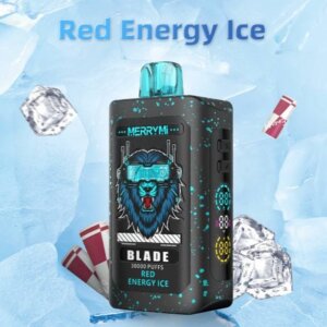 Merrymi Blade 30000 e-papieros, Dual mesh coil, vape o dużej pojemności, innowacyjny e-papieros - E-Papierosy Merry Mi Blade 30 000 Sunset Lime