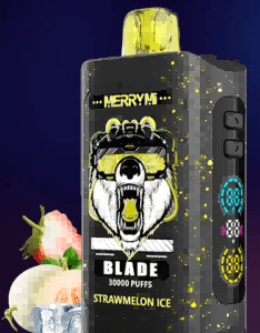 Merrymi Blade 30000 puffs, e-papieros Merrymi, vape 26ml, nowoczesny e-papieros, urządzenie vape wysokiej wydajności - Merry Mi Blade Jednorazowy e-papieros 30000 Buchów o smaku ...