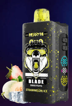 Merrymi Blade 30000 puffs, e-papieros Merrymi, vape 26ml, nowoczesny e-papieros, urządzenie vape wysokiej wydajności - Merry Mi Blade Jednorazowy e-papieros 30000 Buchów o smaku ...