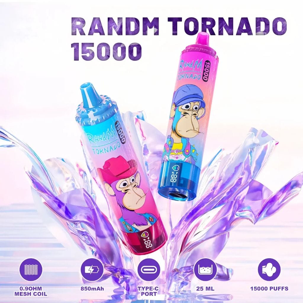 RANDM TORNADO 15000 zdjęcie, model vape szczegóły, produkt RANDM TORNADO - Jak kupić RandM Tornado 15000 luzem w najniższej cenie w ...