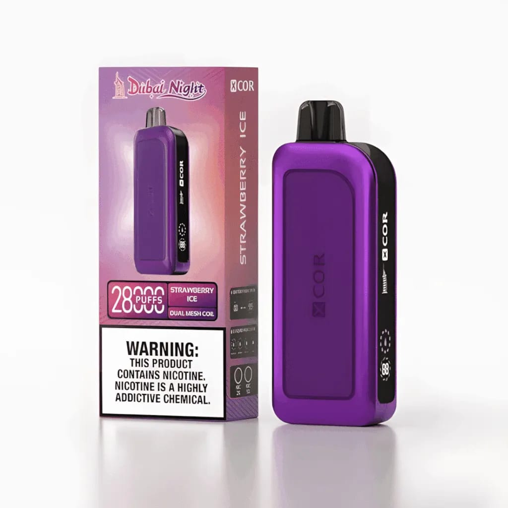 XCOR Dubai Night 28000 – mały vape LED, idealny na podróż | vapepolska