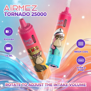 Airmez LUX 60000, e-papieros Dual mesh coil, innowacyjny vape, e-papieros o bardzo dużej wydajności - Airmez Lux 60000 60k Puffs Disposable Vape Visible Tank ...