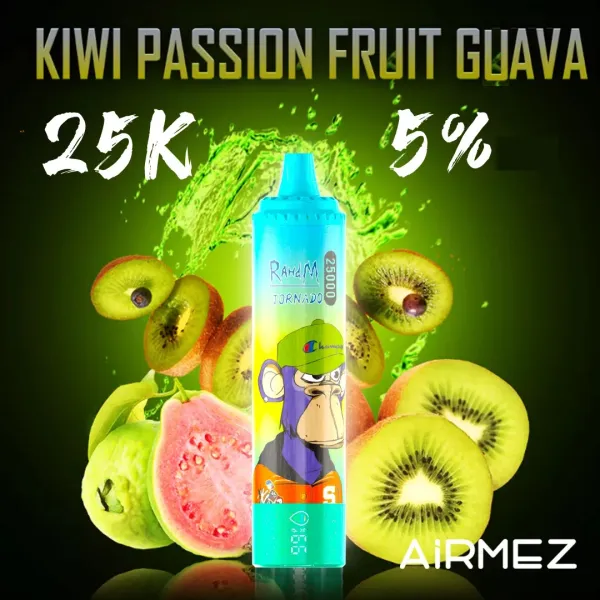 Airmez Tornado 25000 – LED, 25ml, regulowany airflow | vapepolska