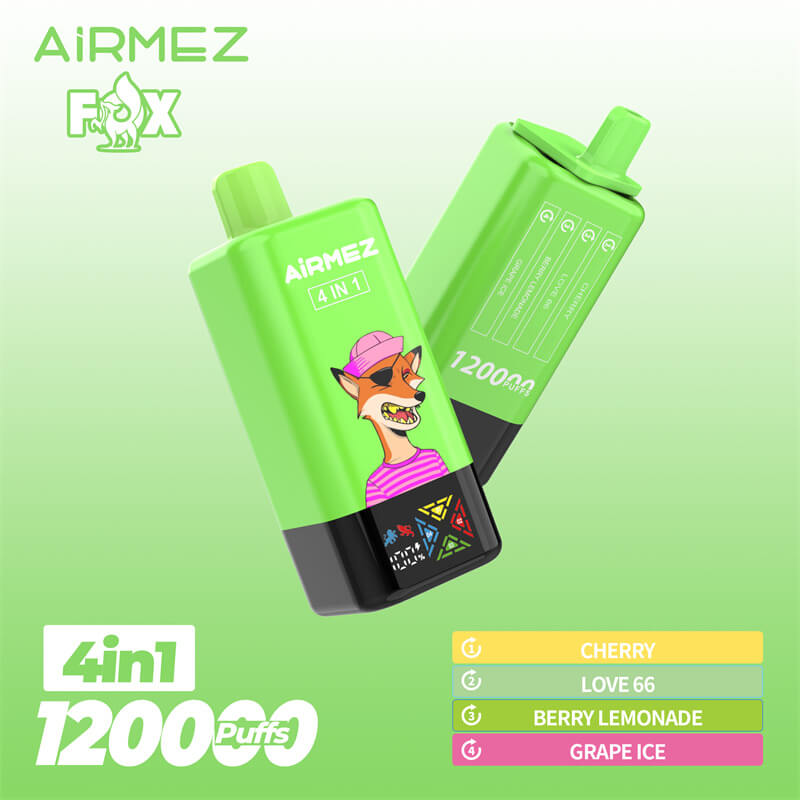 Airmez Fox 4w1 – 60ml, duża pojemność, vape podróżny | vapepolska