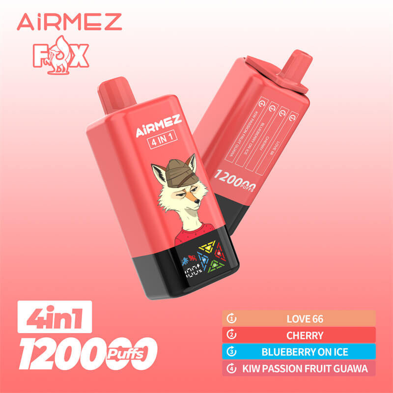 Airmez Fox 4w1 – 60ml, duża pojemność, vape podróżny | vapepolska