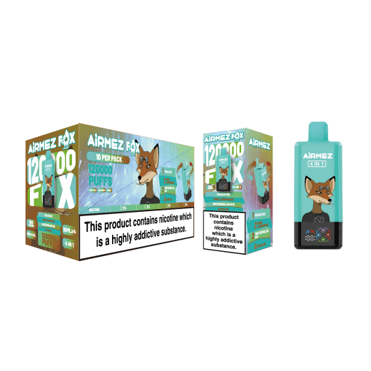 Airmez Fox 4w1 – 60ml, duża pojemność, vape podróżny | vapepolska