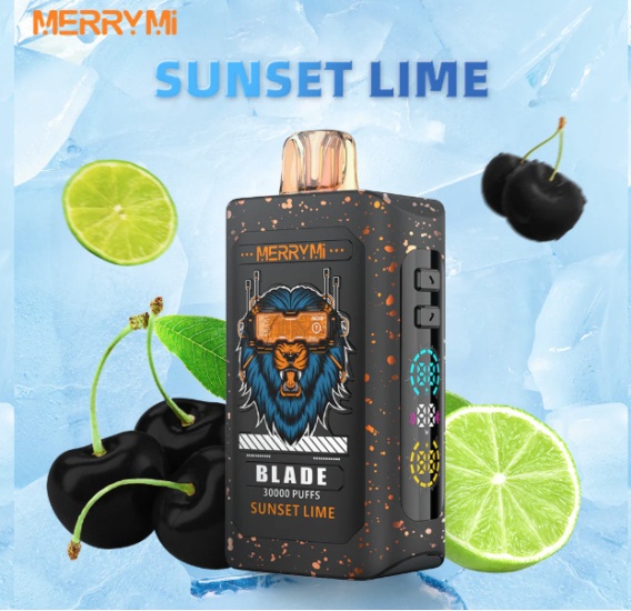 Merrymi Blade 30000, jednorazowy vape, e-papieros Poznań, analiza danych vape - Merry Mi Blade Jednorazowy e-papieros 30000 Buchów o smaku ...