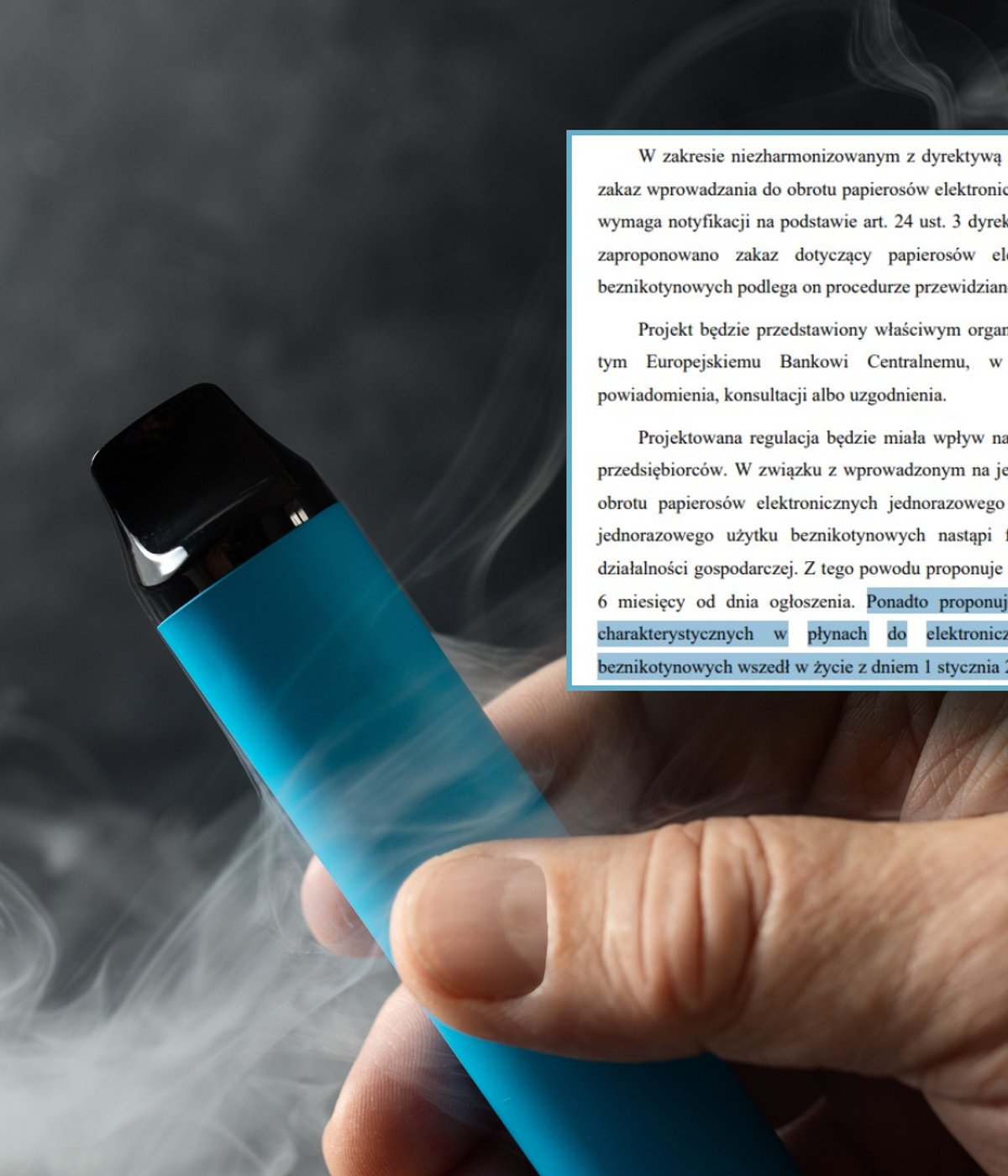 zakaz vape Polska 2026, debata publiczna e-papierosy, regulacje prawne vape, news o zakazie e-papierosów - Znikający zakaz dla wielorazówek. Jeszcze w czerwcu był ...