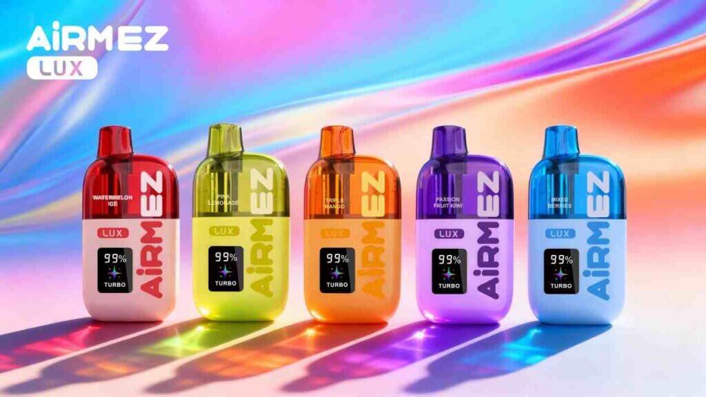 Airmez LUX 60000 60K Puffs Jednorazowy Vape – Widoczny zbiornik, duża pojemność liquidu | vapepolska | jeden-czy-kilka