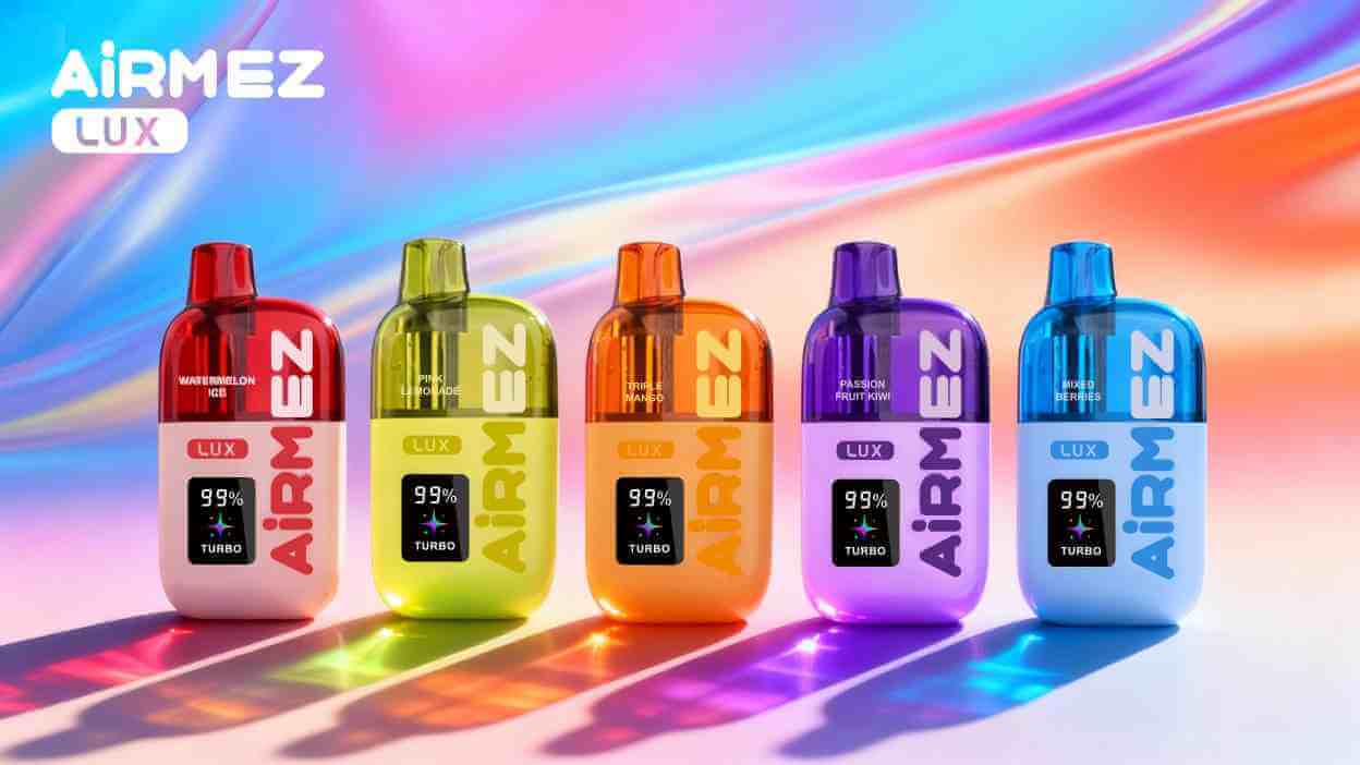 Airmez LUX 60000 60K Puffs Jednorazowy Vape – Widoczny zbiornik, duża pojemność liquidu | vapepolska | jeden-czy-kilka