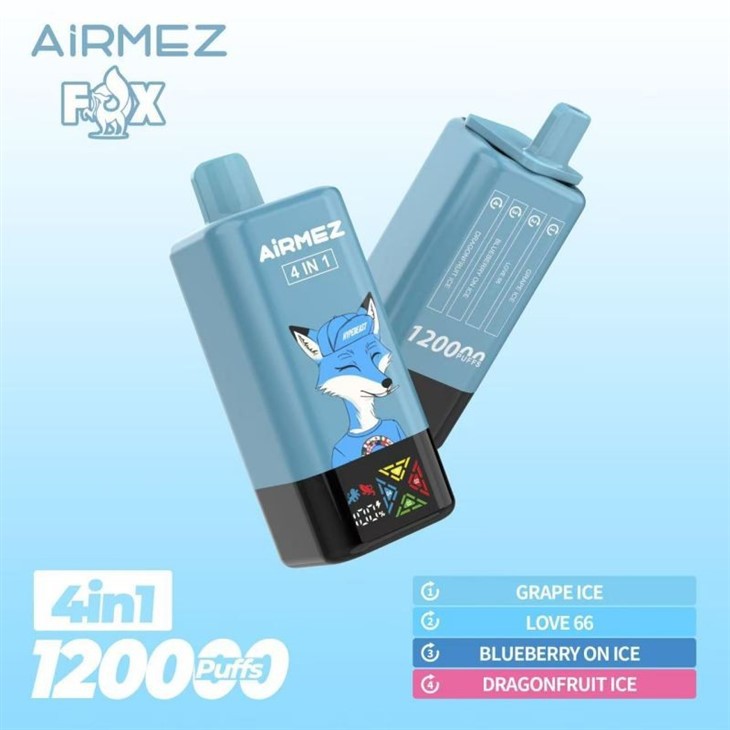 Airmez Fox 4w1 – 60ml, modułowy vape na podróż | vapepolska | vape z dual mesh coil zalety