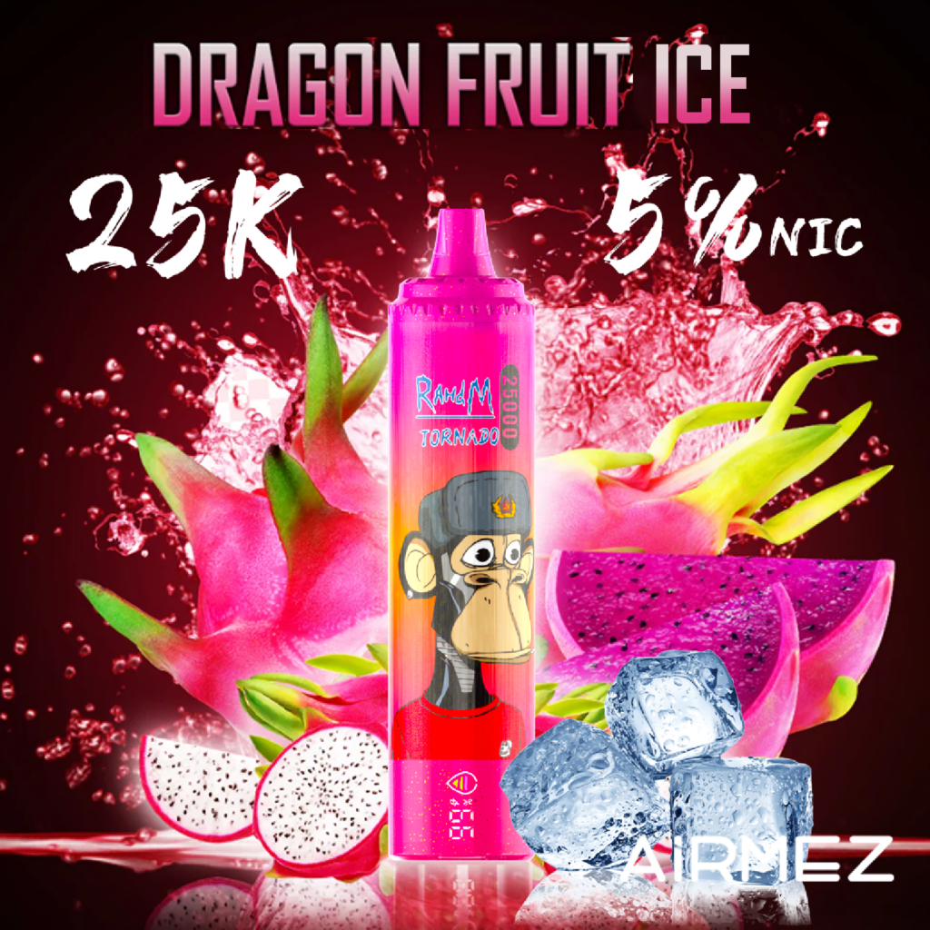 Airmez Tornado 25000 – LED, 25ml, regulowany airflow | vapepolska