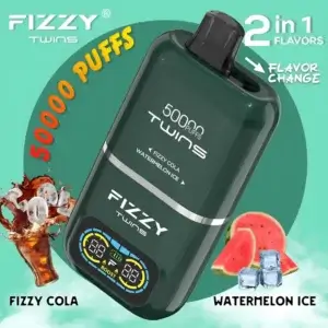 FIZZY TWINS 50000 – dwusmakowy, duży vape jednorazowy | vapepolska
