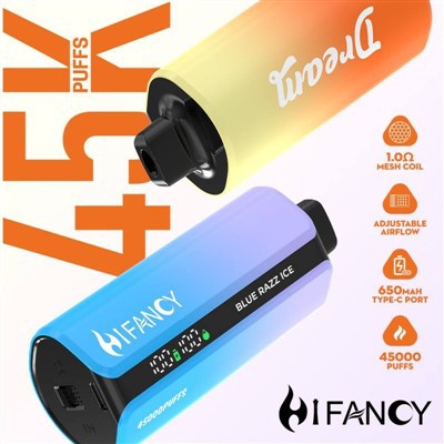 HIFANCY Dream 45000 – LED, 39ml, wygodny vape | vapepolska | sklep z epapierosami