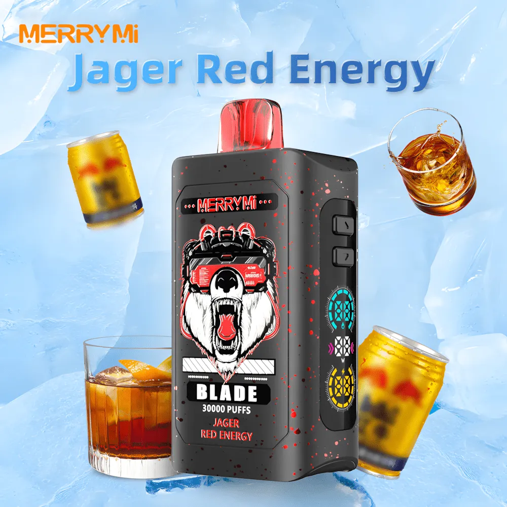 vape z ekranem LED, e-papieros wyświetlacz, Merrymi Blade ekran, smart vape interfejs użytkownika - Merrymi Blade 30k: Instrukcja, Tryby i Funkcje Ekranu