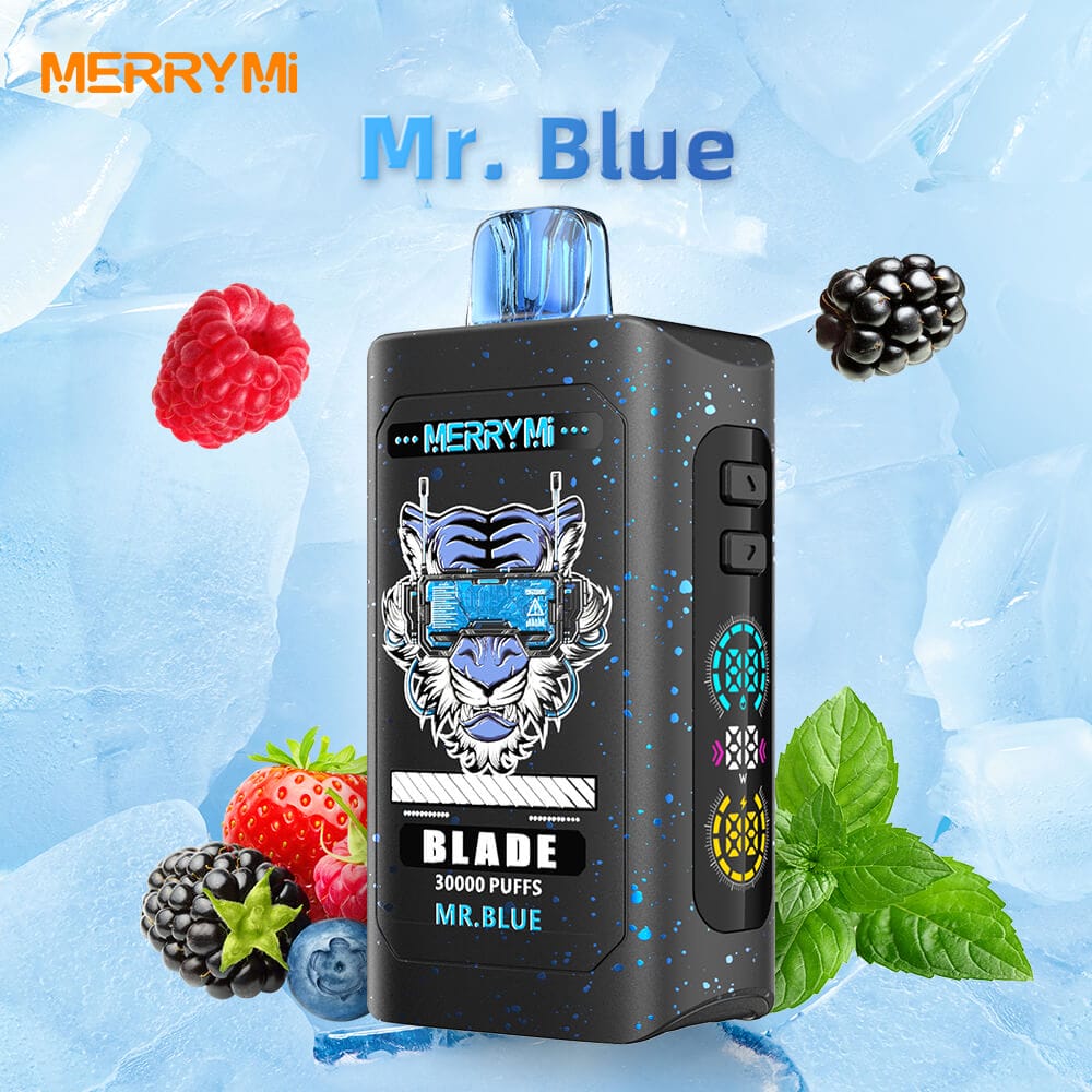 Merrymi Blade 30000 – LED, Type-C, wygodny vape | vapepolska