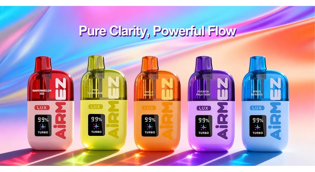 Airmez LUX 60000 – 60K Puffs, widoczny zbiornik, wysoka pojemność liquidu | vapepolska | elektroniczne papierosy jednorazowy