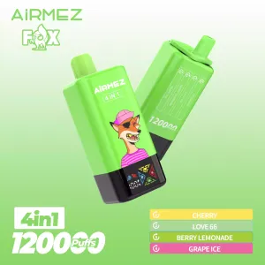 Airmez Fox 4w1 – 60ml, duża pojemność, vape podróżny | vapepolska