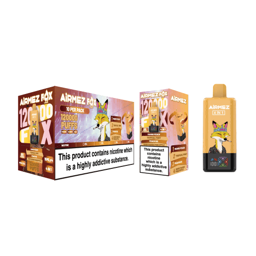 Airmez Fox 4w1 – 60ml, duża pojemność, vape podróżny | vapepolska