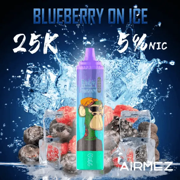 Airmez Tornado 25000 – LED, 25ml, regulowany airflow | vapepolska | małe jednorazówki 2026