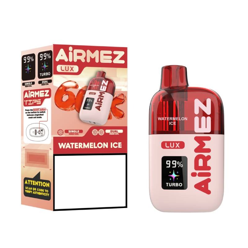 Airmez LUX 60000 60K Puffs Jednorazowy Vape – Widoczny zbiornik, duża pojemność liquidu | vapepolska