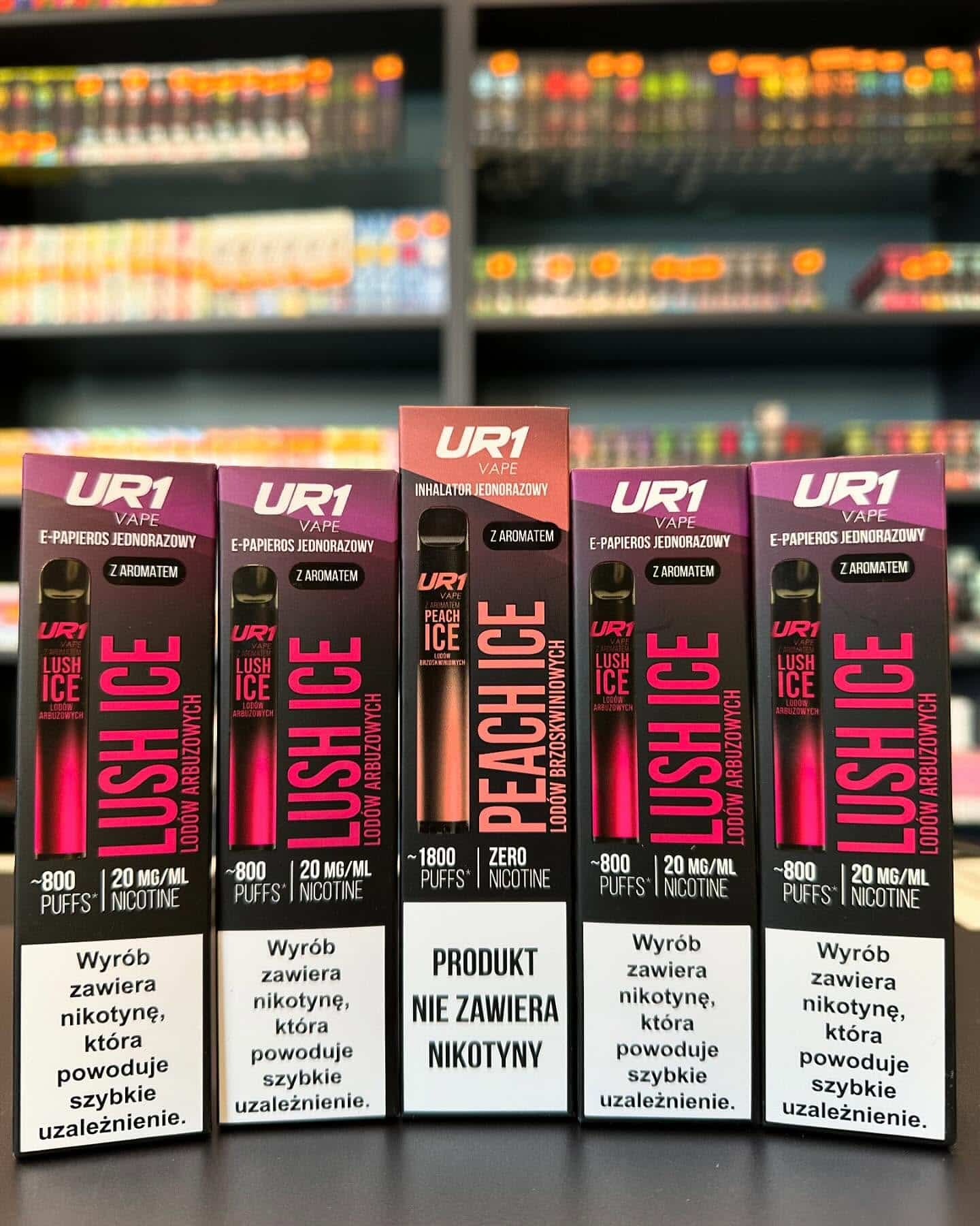 Ur1 Vape – mały, stylowy vape do kieszeni marynarki | vapepolska | małe jednorazówki 800 puffs