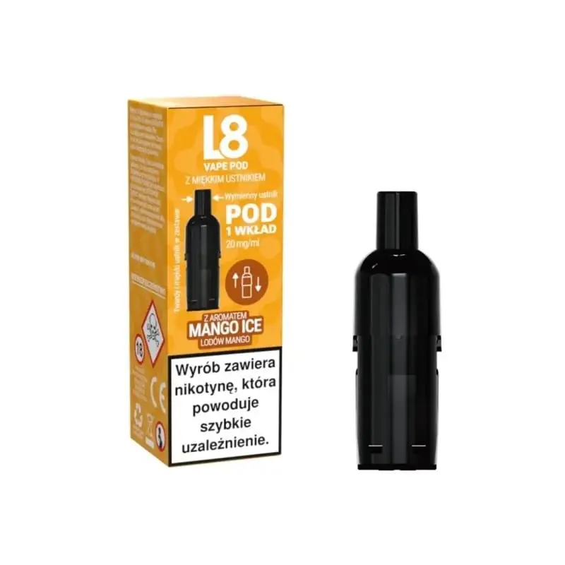 L8 Vape 800 Puffs – kompaktowy vape jednorazowy | vapepolska