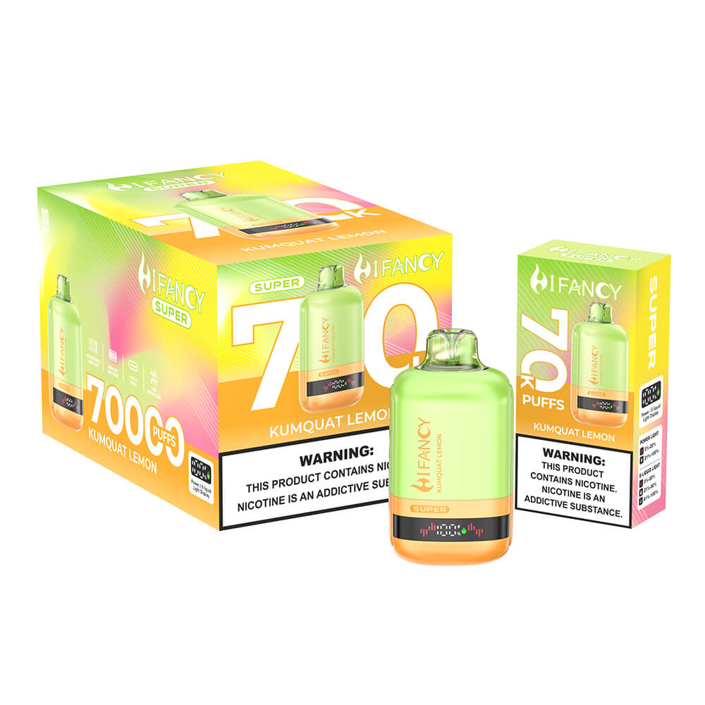 HIFANCY SUPER 70000 – 70K Puffs, 46ml, mocny smak i wydajna bateria | vapepolska